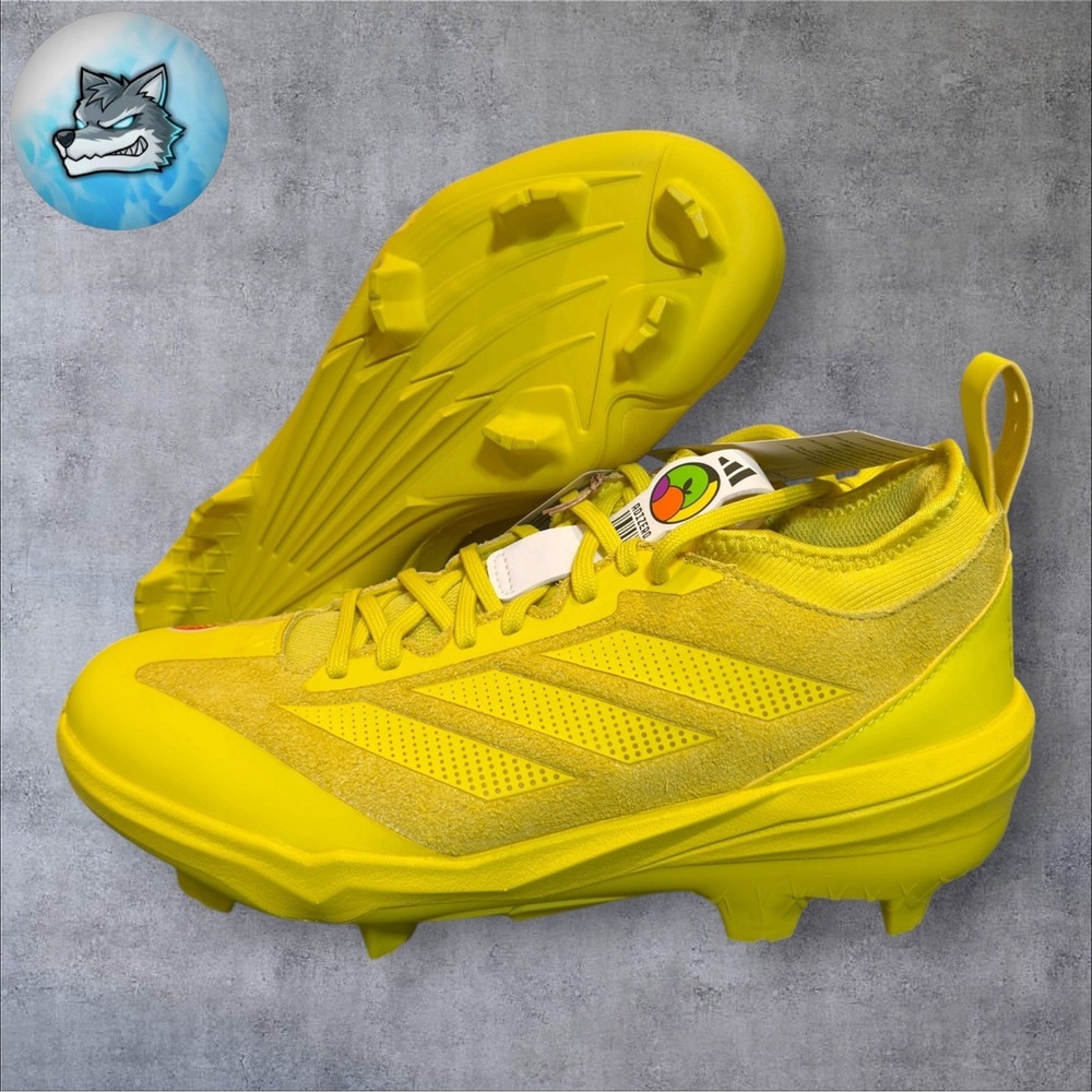 Adidas Adizero Impact TPU 2.0 BSB SOMOS Baseball Cleats Yellow JS2980 Size 7.5